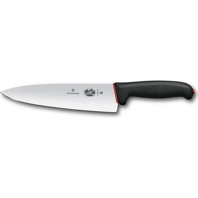 Victorinox Fibrox Dual Grip 5.2063.20D Kuchársky nôž 20 cm - čierna/červená