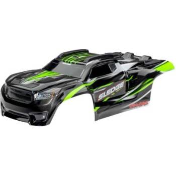 Traxxas каросерия Sledge зелена
