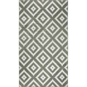Vitaus Светлокафяв и кремав килим за миене 80x50 cm - Vitaus (KRN-9548-50x80)