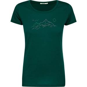 GreenBomb Дамска тениска GreenBomb Contours Loves T-shirt - Petrol Green (916-7661-0114)