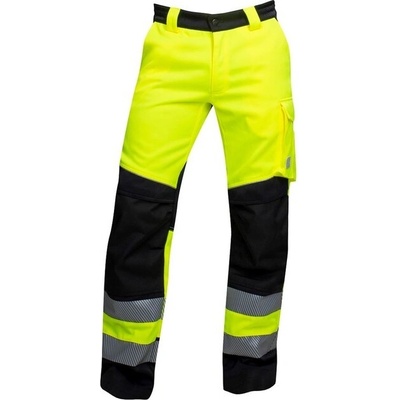 Ardon H5931 SIGNAL montérkové nohavice HI VIS ŽLTÁ čierna