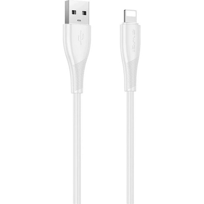 Awei IPAD / IPAD 2 / IPAD 3-то поколение AWEI CL-182L кабел за данни USB - мълния, 100cm, FEHÉR CL-182L_W (CL-182L_W)