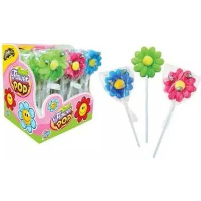 JohnyBee lízátko sweet flower pop 30 x 20 g