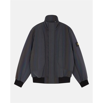 Lyle and Scott Яке Lyle and Scott Casuals Iridescent Padded Bomber Jacket - Jet Black Z865