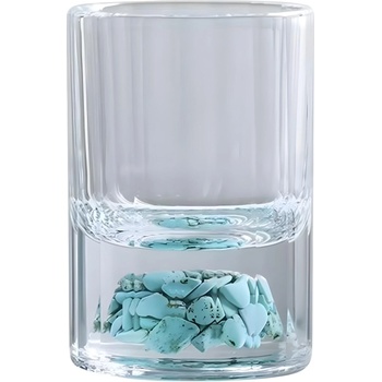 HARAHU Кристална чаша DE-35423 - Тюркоазен / 50ml KP35423 (DE-35423)