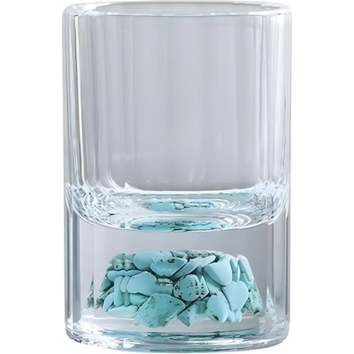 HARAHU Кристална чаша DE-35423 - Тюркоазен / 50ml KP35423 (DE-35423)