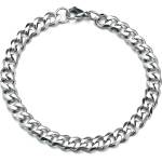 HARAHU Ръчна верижка kr-34790 - Сребърна / 22см / 11мм kp34790