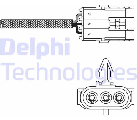 Lambda sonda DELPHI ES10992-12B1