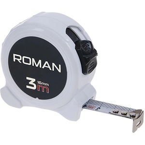 LEVIOR Ролетка 3mx16mm ROMAN 13524.01 (13524.01)