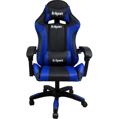 R-SPORT KM3 s masážnym vankúšom, modro-čierne
