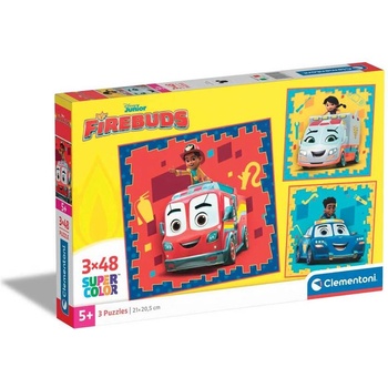 Clementoni 3x48ч. Пъзел Firebuds
