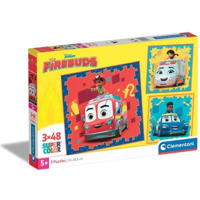 Clementoni 3x48ч. Пъзел Firebuds
