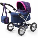 Bayer Design Количка за кукли Bayer - Trendy, синя (13054AA) - baby