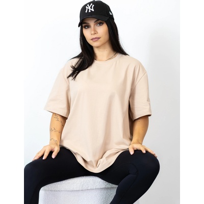 VSB STREET Krémové dámske tričko oversize