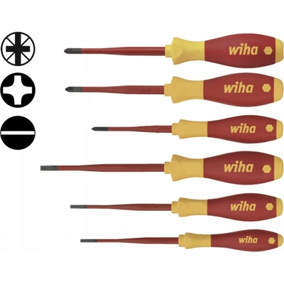 Sada skrutkovačov Wiha Softfinish K601 Slimfix VDE