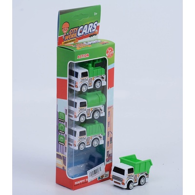 Armtoys ДЕТСКИ КОМПЛЕКТ 4 КАМИОНА В КУТИЯ