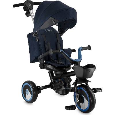 MoMi Детска триколка 3 в 1 MoMi - Ivi, Navy Blue (ROTR00014)