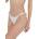 Fundango Innisfil II Tie Side Jacquard bikini bottom - White (White)