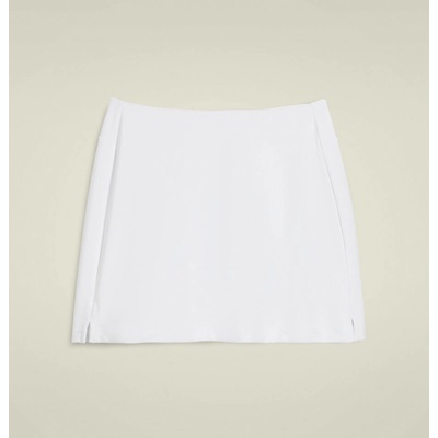Wilson Youth Team Flat Front Skirt bright white