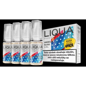 Ritchy Liqua Elements 4Pack American Blend 4 x 10 ml 12 mg