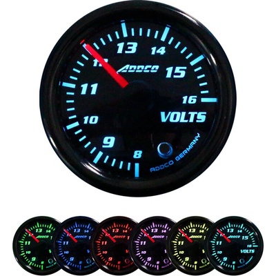 ADDCO RACING budík 52 mm voltmeter