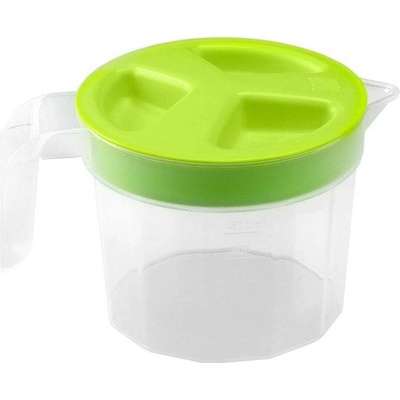 heidrun ODMĚRKA S VÍKEM 0,5 L, PLAST, 12,5X10 CM_hamashop