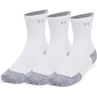 Under Armour AD RUN CUSHION CREW 3 PAIRS biele