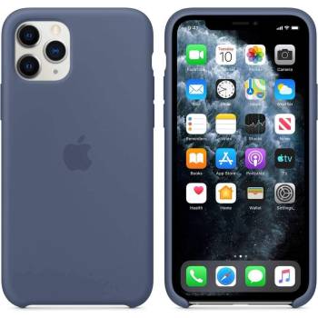 Apple Silicone Case - оригинален силиконов кейс за iPhone 11 Pro (син)