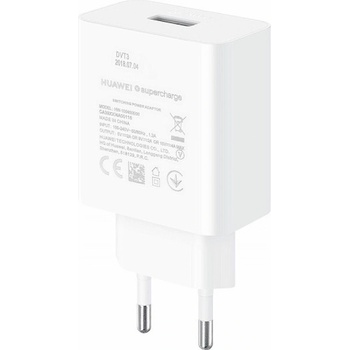 Huawei Захранване 40W с USB-A изход и технология за бързо зареждане (бял) - Huawei SuperCharge CP84 40W (HW-100400E00) (bulk)