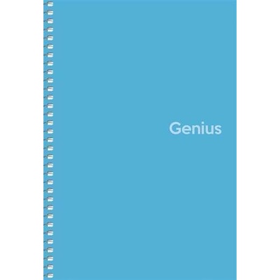 SHKOLYARYK Špirálový zošit Genius štvorčekový A5 PP dosky A5 080 6806K