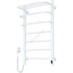 Navin Електрически сушилник за кърпи с термостат FORTIS 155W 80x48 cm бял ляв (NV0013)