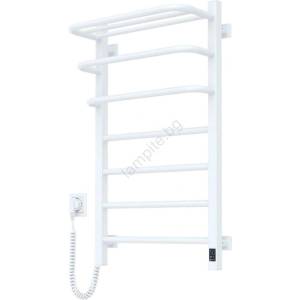 Navin Електрически сушилник за кърпи с термостат FORTIS 155W 80x48 cm бял ляв (NV0013)