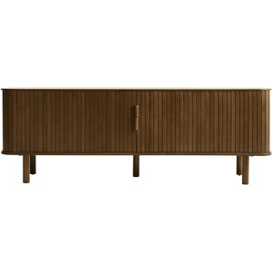Unique Furniture Кафява телевизионна маса от дъб 56x160 cm Cavo - Unique Furniture (48962931)