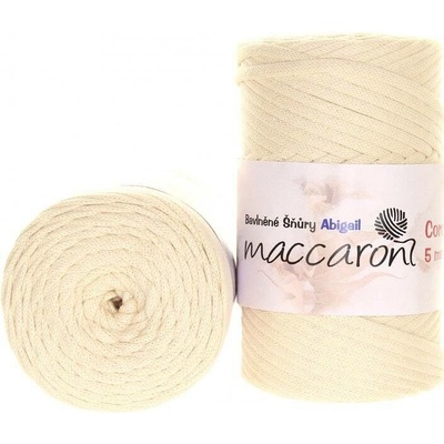 Maccaroni Abigail 5 mm Krémová