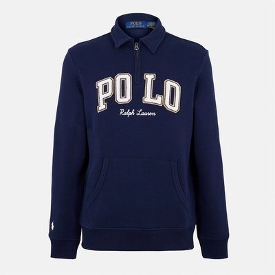 Ralph Lauren Men's 1/4 Zip Fleece - Cruise Navy