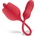 Teazers Thrusting Dildo with Tongue Function