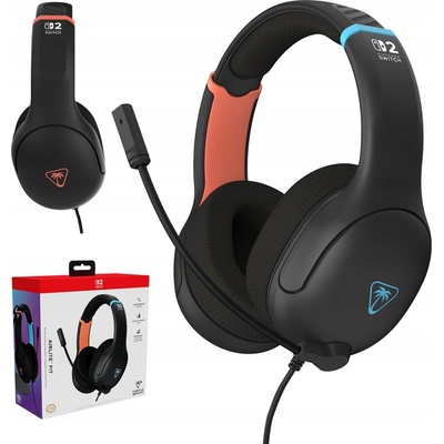 Turtle Beach Airlite Fit Nintendo Switch 2 Charcoal Black TBS-8003-95