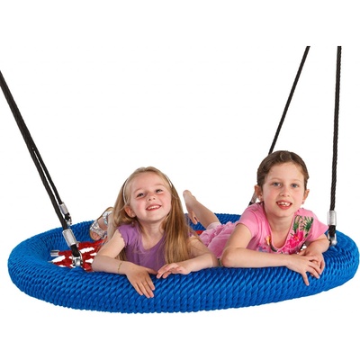 Playground System Houpačkové hnízdo Rosette Nest Swing 1,2 m červeno-černé
