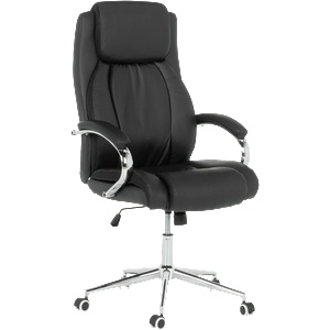 Carmen Президентски офис стол Carmen 6517-1 - черен (3520749) - tierradesign