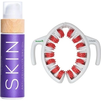 Tesmed Сет за перфектно тяло без Целулит Масажор Tesmed Розов & Масло за тяло Cocosolis