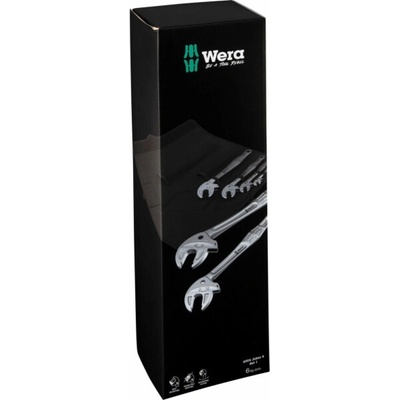 Wera Samonastavitelné otevřené klíče s ráčnou 6004 Joker - 6 ks 020111