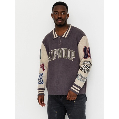RipNDip Run It Up Knit charoal cream
