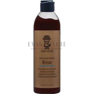 Barba Italiana #Barba Italiana Хидратиращ шампоан душ-гел с арганово масло за мъже 400 мл. Nettuno shampoo and shower gel (0318115)
