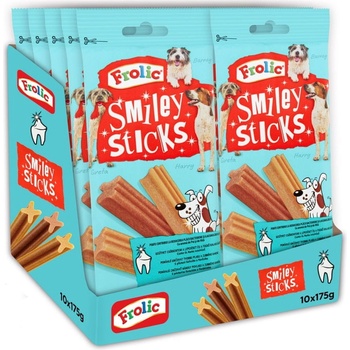 Frolic Smiley Sticks pamlsky kuřecí a hovězí 10 x 175 g