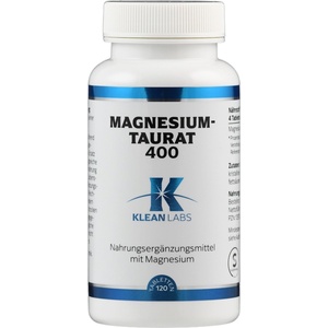 KLEAN LABS Магнезиев таурат 400 - 120 таблетка