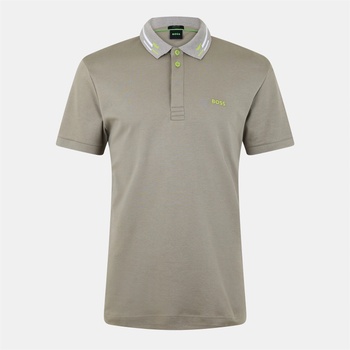 Boss Блуза с яка Boss Men's Paddy Short-Sleeve Polo Shirt - Light Green