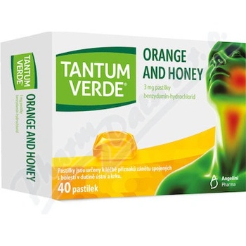 TANTUM VERDE ORANGE AND HONEY ORM 3MG PAS 40