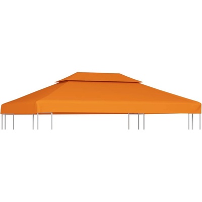 OMAXI 870050 Náhradní střecha na altán 310 g/m² oranžová 3 x 4 m