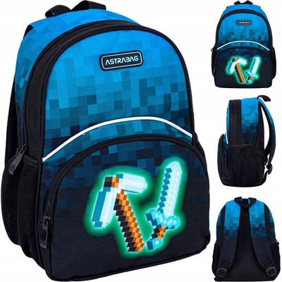 AstraBAG batoh BLUE PIXEL AK300 502024094