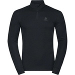 Odlo Мъжко синтетично термобельо Odlo BL Top Turtle Neck L/S Half Zip Active Warm Synthetic base layer - Black (014-1534-0111)